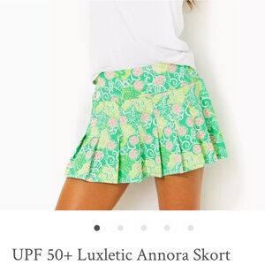 Lilly Pulitzer pickleball skirt